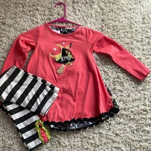 RicRac & Ruffles Halloween Tunic set